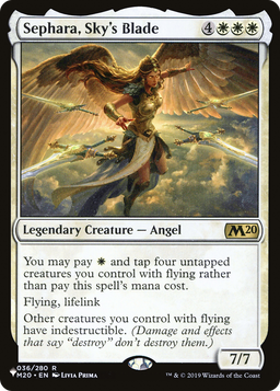 Sephara, Sky's Blade (LIST-036) - The List Foil