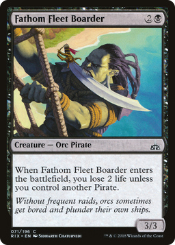 Fathom Fleet Boarder (RIX-071) - Rivals of Ixalan Foil