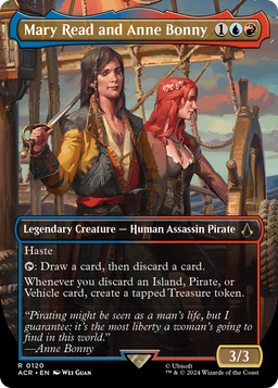 Mary Read and Anne Bonny (Borderless) (ACR-120) - Assassin's Creed