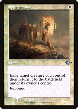 Ephemerate (Retro Frame) (MH1-001) - Modern Horizons 1 Timeshifts Foil