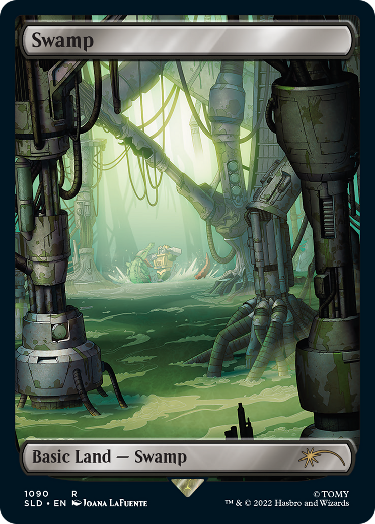 Swamp (1090) (SLD-1090) - Secret Lair Drop Foil