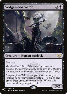 Sedgemoor Witch (LIST-086/275) - The List