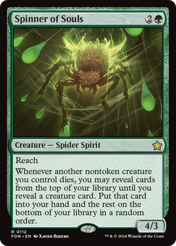 Spinner of Souls (FDN-112) - Foundations Foil