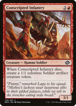 Conscripted Infantry (BRO-129) - The Brothers' War