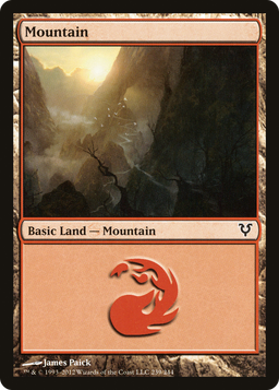 Mountain (239) (AVR-239) - Avacyn Restored Foil