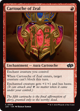 Cartouche of Zeal (J25-529) - Foundations Jumpstart