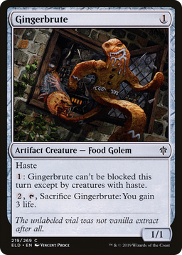 Gingerbrute (ELD-219) - Throne of Eldraine