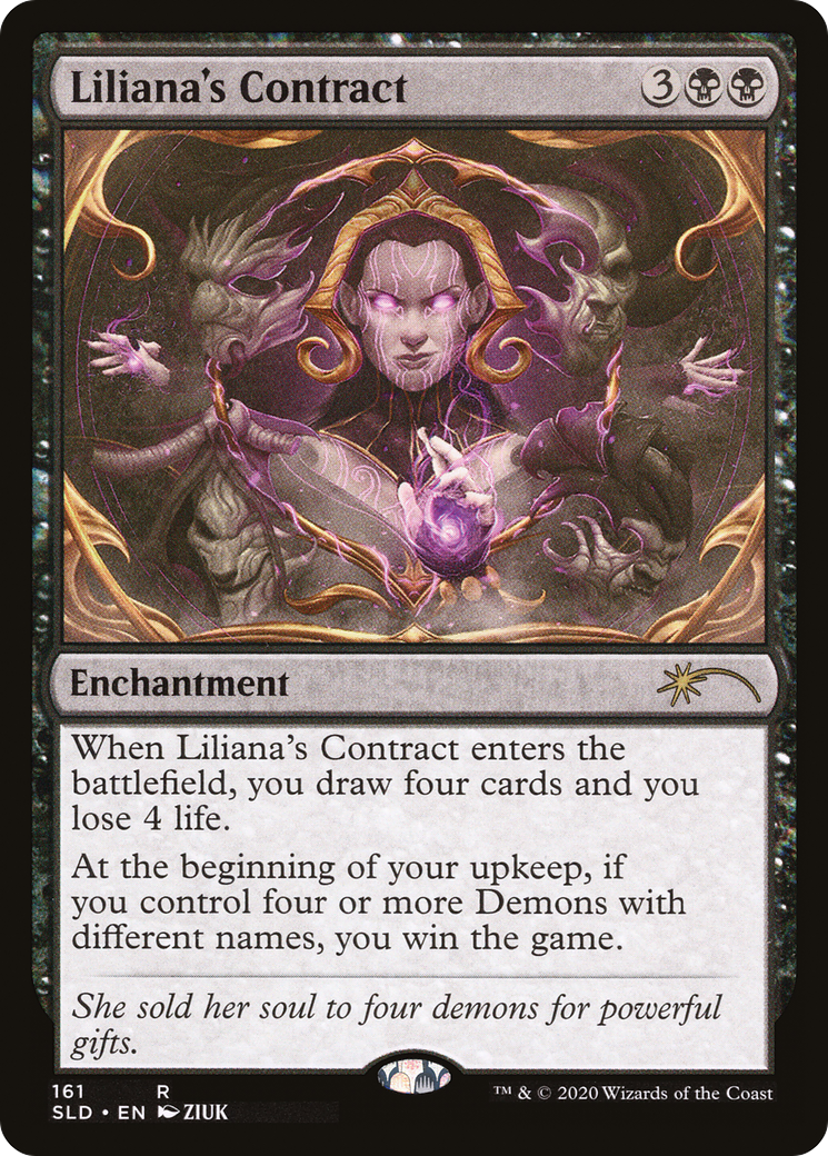 Liliana's Contract (SLD-161) - Secret Lair Drop