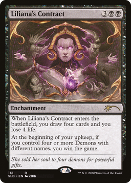 Liliana's Contract (SLD-161) - Secret Lair Drop