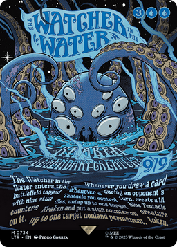 The Watcher in the Water (Borderless Poster) (LTR-734) - The Lord of the Rings: Tales of Middle-earth