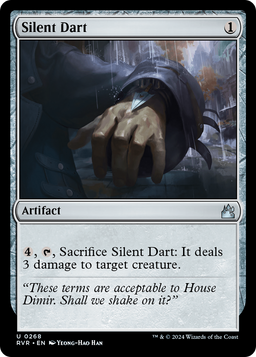 Silent Dart (RVR-268) - Ravnica Remastered Foil