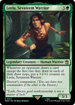 Leela, Sevateem Warrior (WHO-107) - Doctor Who