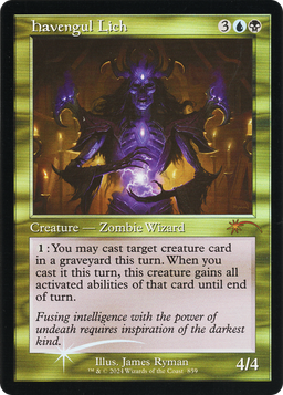 Havengul Lich (Retro Frame) (SLD-859) - Secret Lair Drop Foil