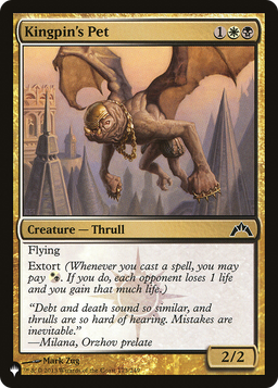 Kingpin's Pet (LIST-173/249) - The List