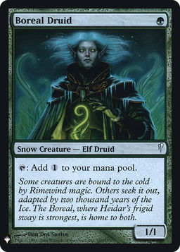Boreal Druid (LIST-105) - The List Foil