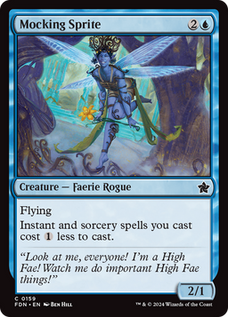 Mocking Sprite (FDN-159) - Foundations Foil