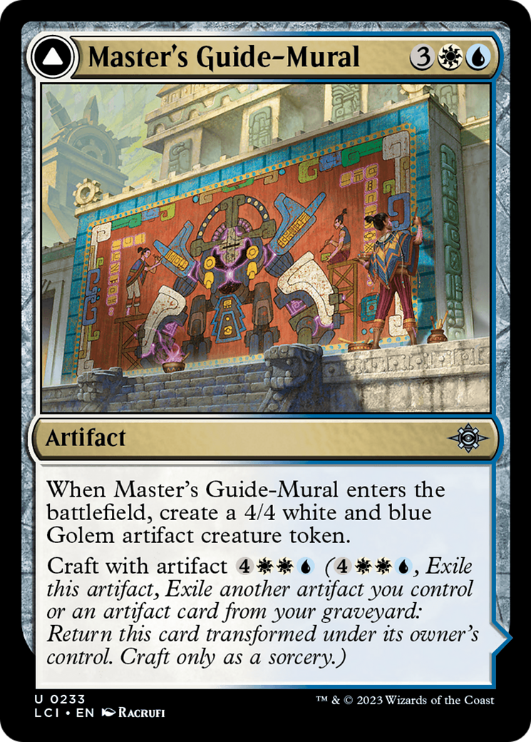 Master's Guide-Mural (LCI-233) - The Lost Caverns of Ixalan Foil