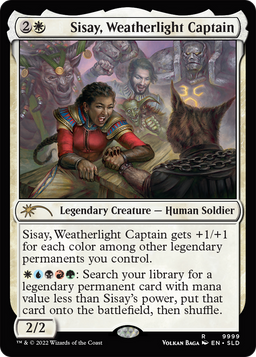 Sisay, Weatherlight Captain (SLD-9999) - Secret Lair Drop Foil