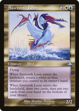 Sawtooth Loon (Retro Frame) (DMR-367) - Dominaria Remastered