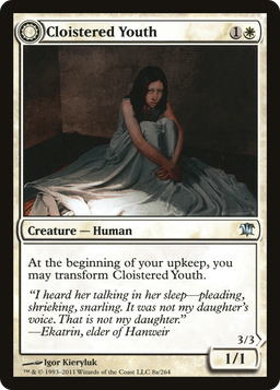 Cloistered Youth (ISD-008) - Innistrad: (Double Faced Transform)