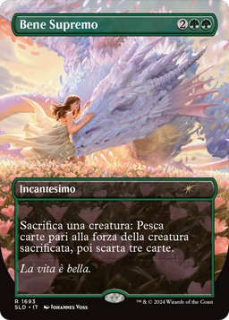 Greater Good (Italian) - "Bene Supremo" (SLD-1693) - Secret Lair Drop (Borderless)