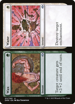Wax // Wane (DMR-211) - Dominaria Remastered Foil