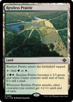 Restless Prairie (LCI-281) - The Lost Caverns of Ixalan Foil
