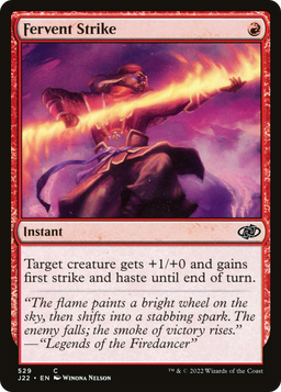 Fervent Strike (J22-529) - Jumpstart 2022