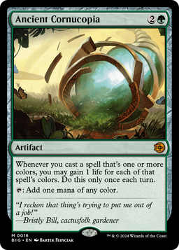 Ancient Cornucopia (BIG-016) - The Big Score Foil