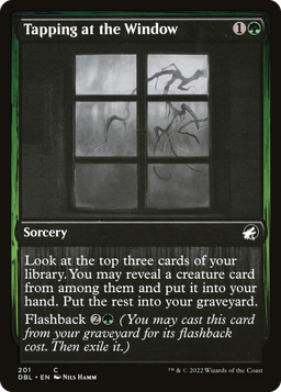 Tapping at the Window (DBL-201) - Innistrad: Double Feature Foil