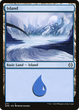 Island (273) (ONE-273) - Phyrexia: All Will Be One Foil