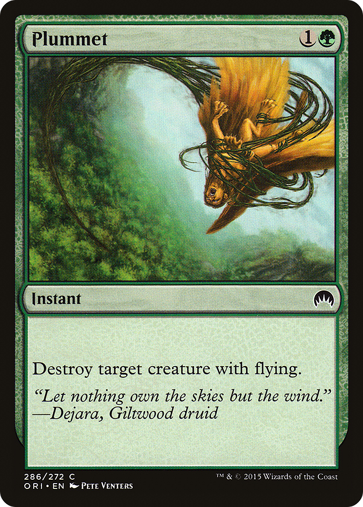 Plummet (ORI-286) - Magic Origins Foil