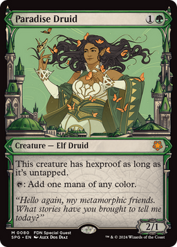 Paradise Druid (Showcase) (SPG-080) - Special Guests: (Showcase) Foil