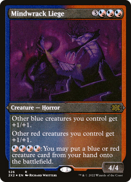 Mindwrack Liege (Foil Etched) (2X2-526) - Double Masters 2022 Foil