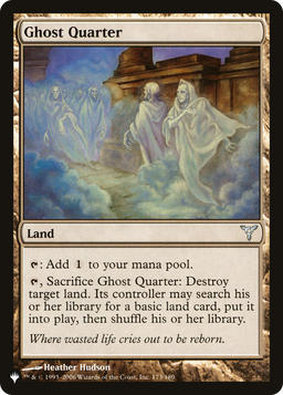 Ghost Quarter (DIS) (LIST-173/180) - The List
