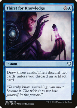 Thirst for Knowledge (C18-106) - Commander 2018