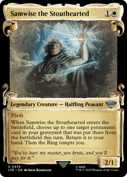 Samwise the Stouthearted (Showcase Scrolls) (LTR-479) - The Lord of the Rings: Tales of Middle-earth: (Showcase)