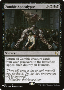 Zombie Apocalypse (LIST-131/038) - The List