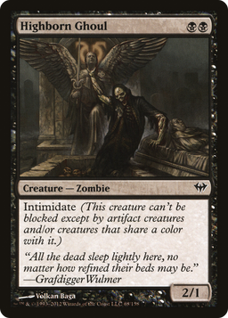 Highborn Ghoul (DKA-068) - Dark Ascension