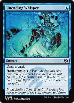 Unending Whisper (TDM-062) - Tarkir: Dragonstorm