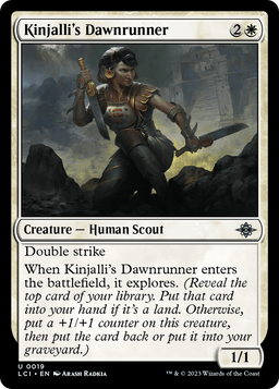 Kinjalli's Dawnrunner (LCI-019) - The Lost Caverns of Ixalan Foil