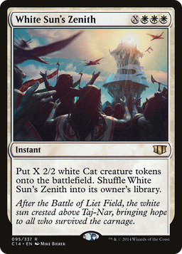 White Sun's Zenith (C14-095) - Commander 2014