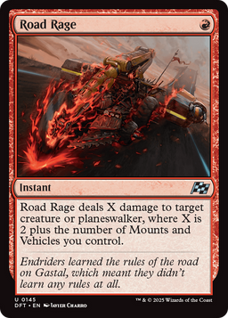 Road Rage (DFT-145) - Aetherdrift