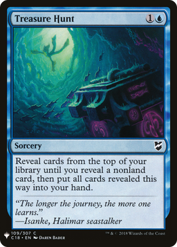 Treasure Hunt (LIST-C18-109) - The List