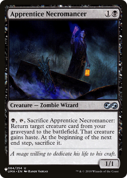 Apprentice Necromancer (LIST-084/254) - The List