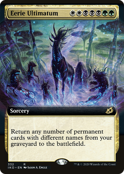 Eerie Ultimatum (Extended Art) (IKO-332) - Ikoria: Lair of Behemoths: (Extended Art) Foil