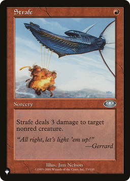 Strafe (LIST-PLS-73) - The List