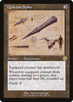 Quietus Spike (Schematic) (BRR-109) - The Brothers' War Retro Artifacts