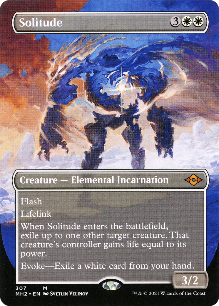 Solitude (Borderless) (MH2-307) - Modern Horizons 2 Foil