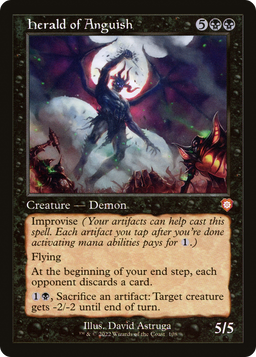 Herald of Anguish (Retro Frame) (BRC-108) - The Brothers' War Commander